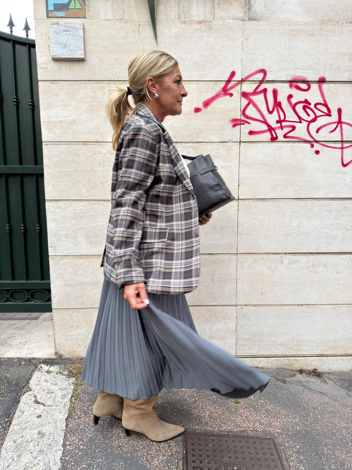 New gonna lunga plissè RIF0011