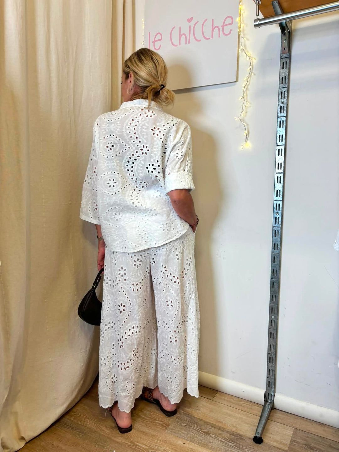 Camicia Sangallo, marrone