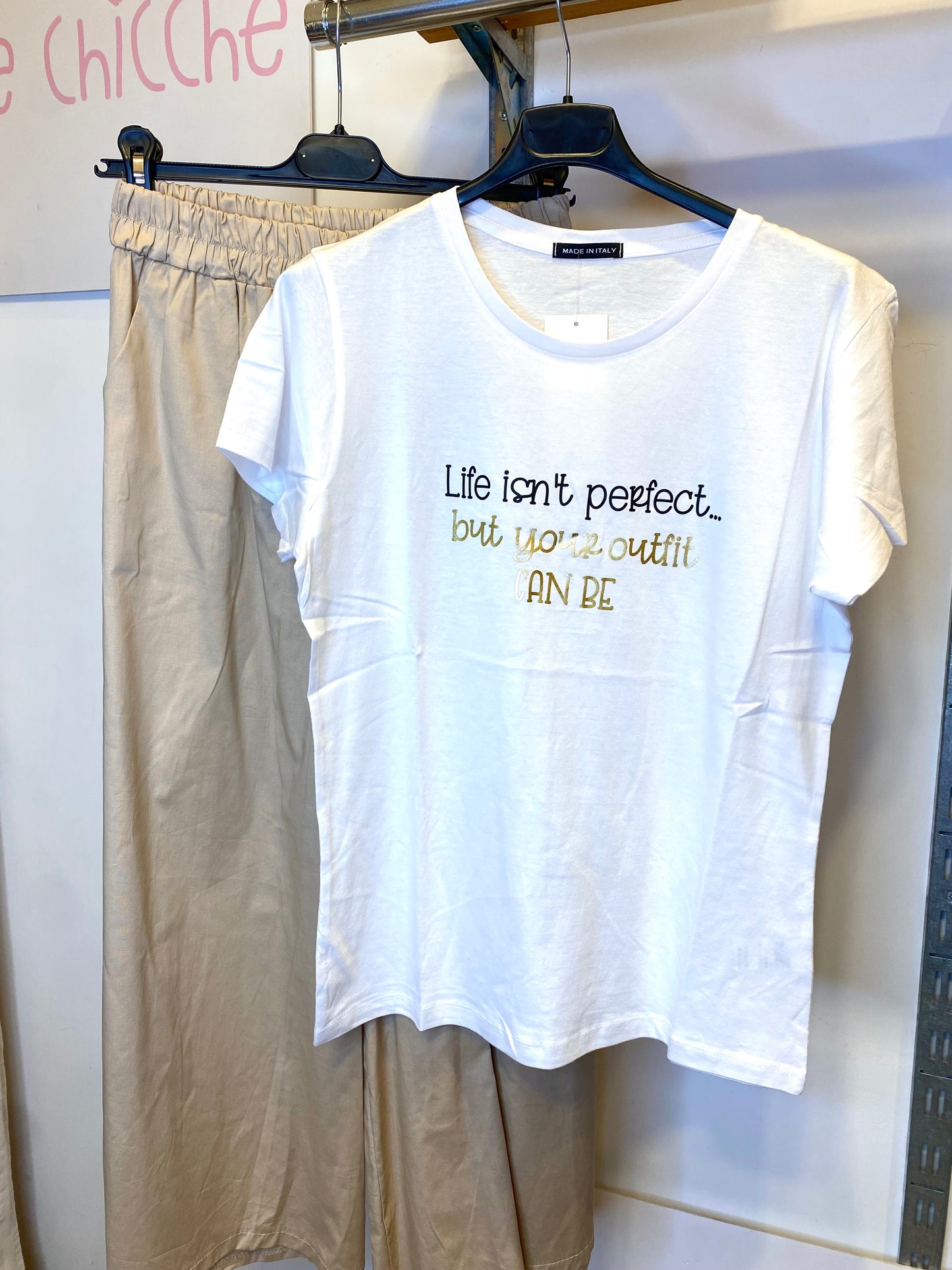 T-shirt Life isn’t perfect