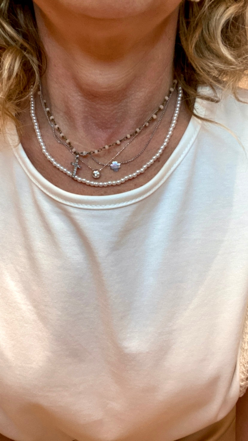 Girocollo perle piccole