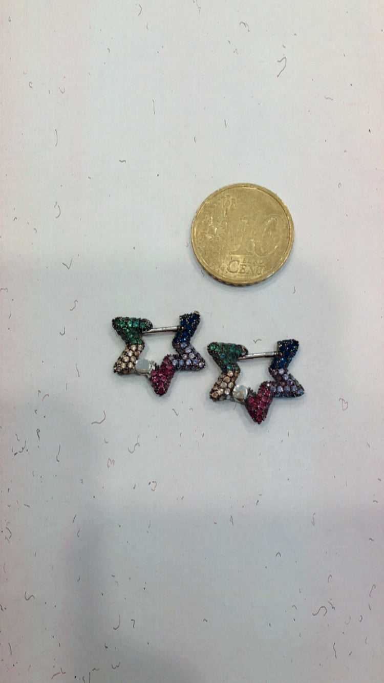 Orecchini STELLA piccoli da piercing