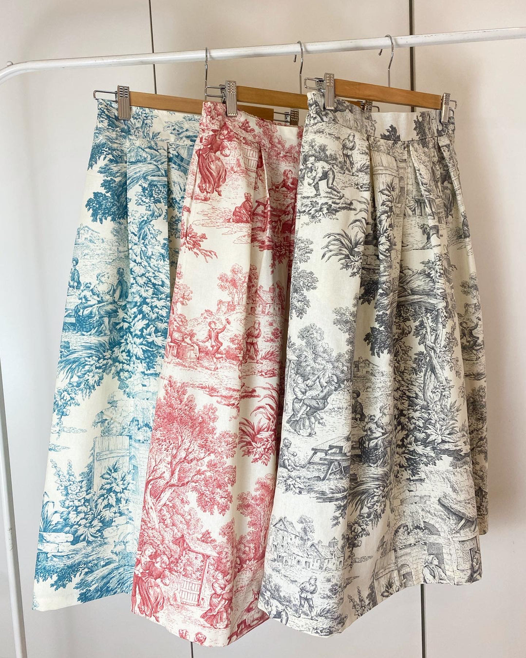 Gonna Toile de Jouy