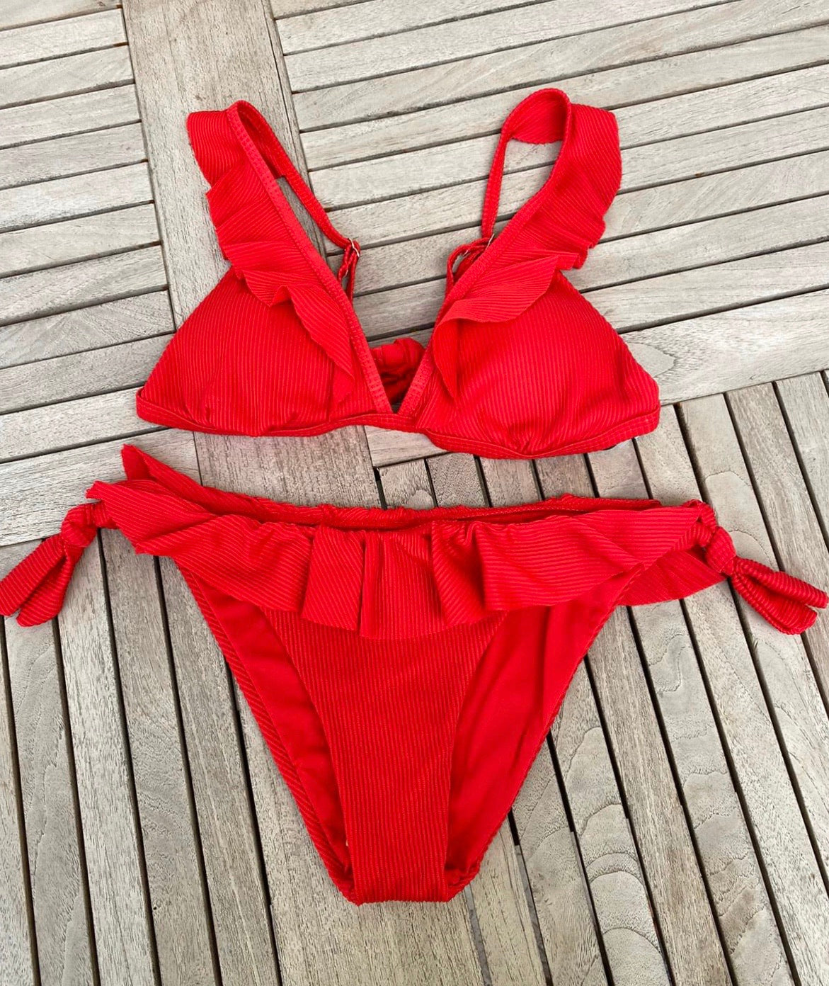 Bikini ruche (costume più colori)