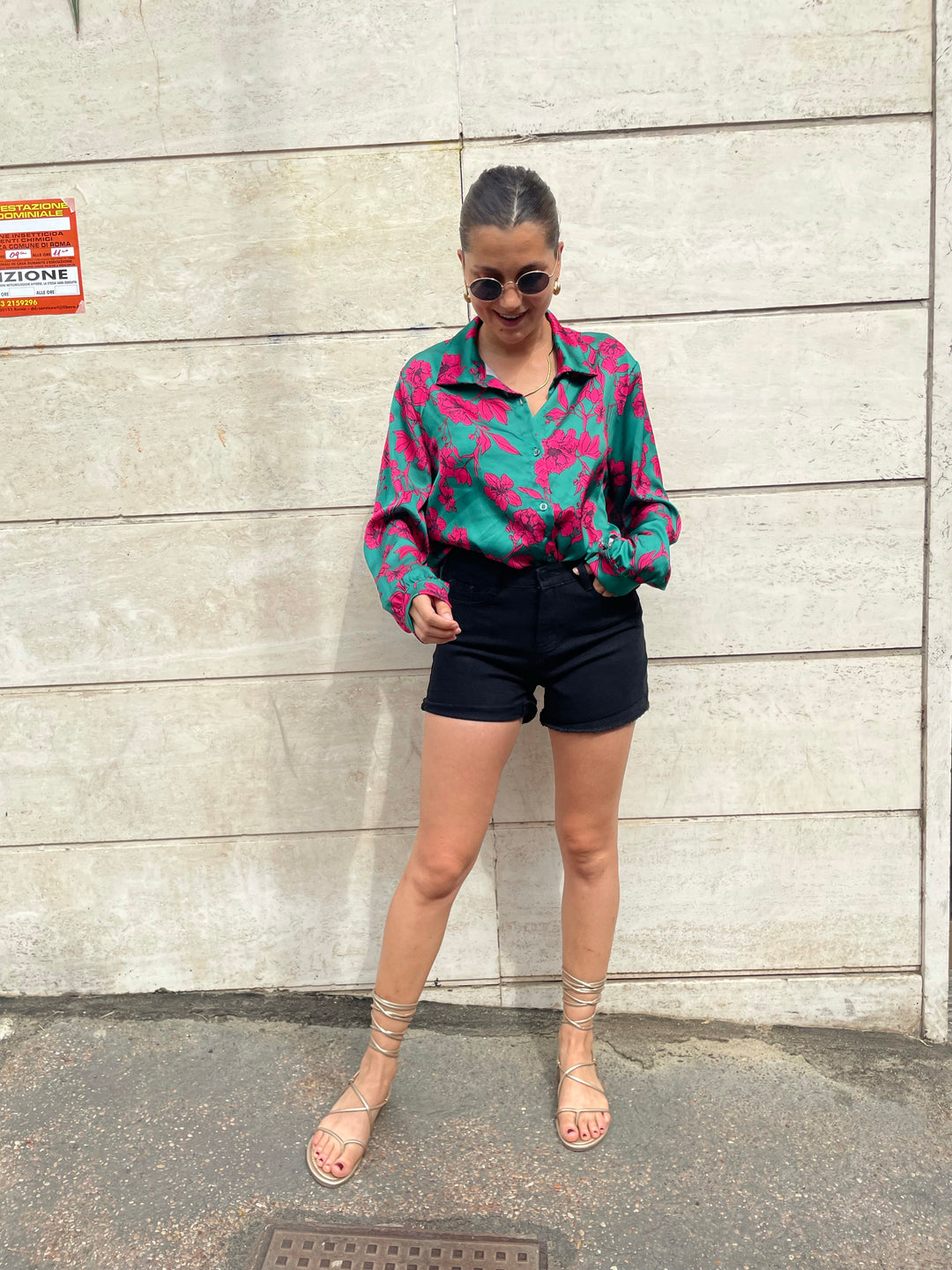 Shorts Alessandra neri